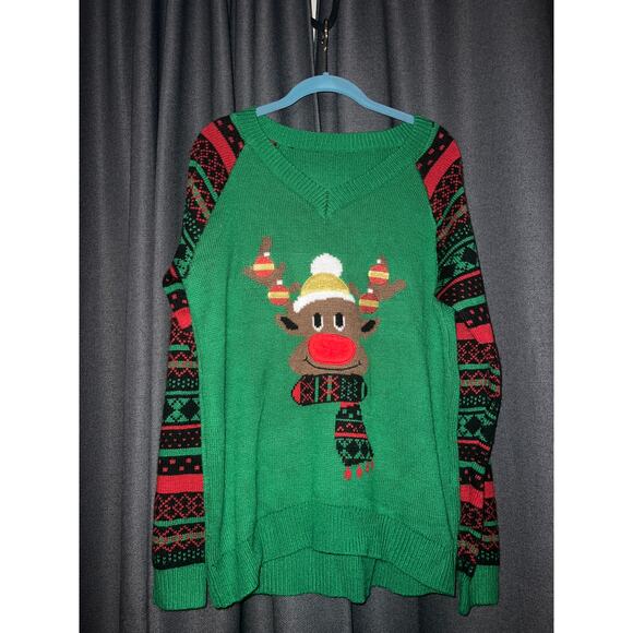 Ugly Christmas Sweater Xmas Size Medium - Picture 1 of 2